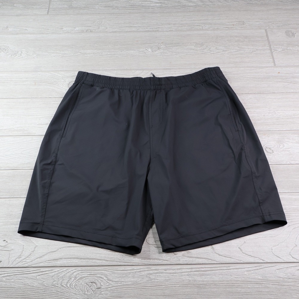 Redvanly Byron Shorts Men's XL Black Stretch Golf Tennis Gym Performance